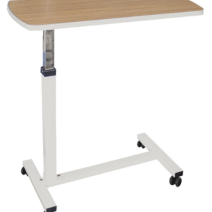 Table de lit hospitalière bois