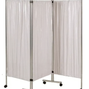 Paravent médical 3 panneaux blanc