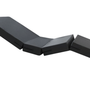 Matelas articulé pliable noir
