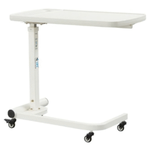 Table de lit légère en ABS blanc