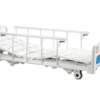 Lit d’hospitalisation électrique 3 positions avec ridelles en aluminium