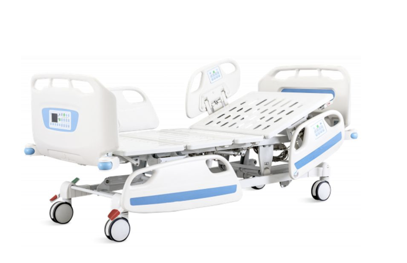 Lit de réanimation 5 positions avec télécommande intégrée