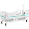 Lit d’hospitalisation électrique 3 positions avec ridelles en ABS confort