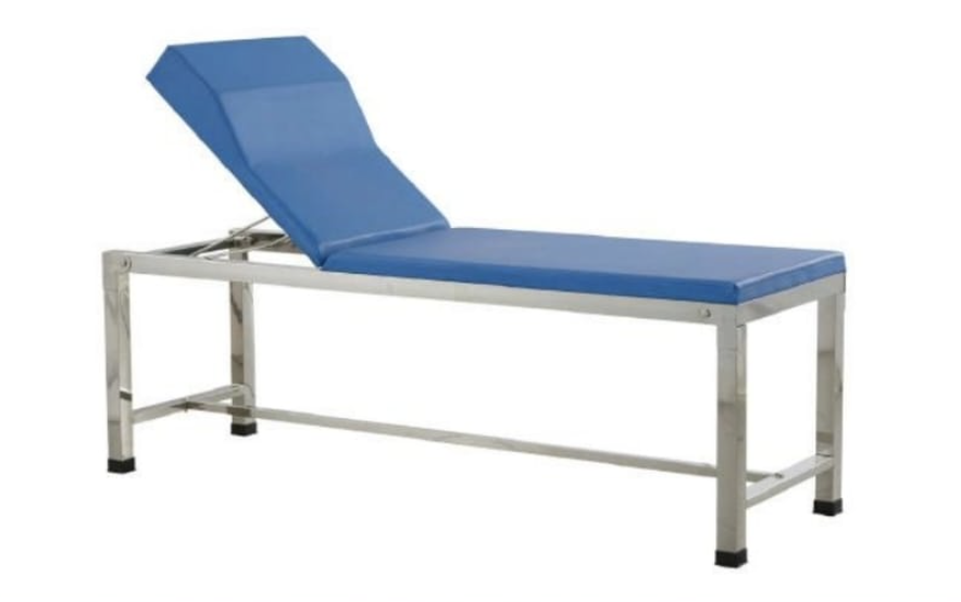 Table d’examen fixe – Sellerie bleue