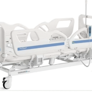 Lit médicalisé électrique – Barrières et télécommande
